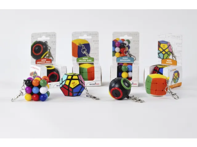Meffert mini keychain puzzel display 20 stuks
