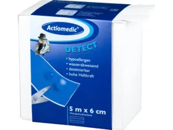 Snelverband Detecteerbaar Waterafstotend Lxb 5mx60mm Blauw