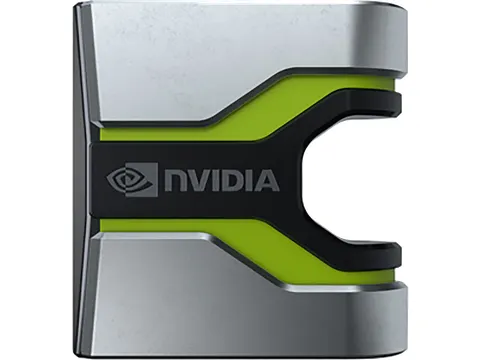 HP 6FY12AA, 2-weg grafische kaart brug, Zwart, Groen, Grijs, NVIDIA