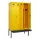 PBM-locker met bank,HxBxD 2120x1200x815mm,4vak,vak B 300mm