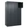 lockerkast,HxBxD 1850x1200x500mm,4x4vakken,vak B 300mm,cil.-slot