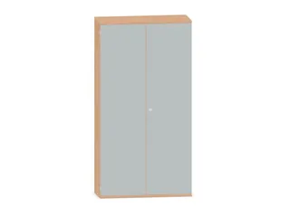 Kantoorkast 1920x1000x430mm Decor Romp Beuken Decor Front Lichtgrijs - 1