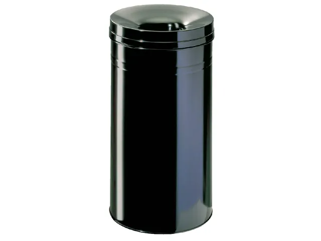 Papierbak+vlamdover A2920-199 60 Liter Zwart