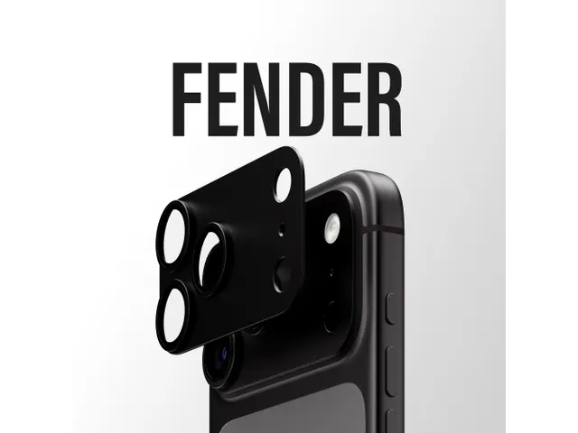 PanzerGlass Fender Camera Lens Protector Blackcurrant iPhone 18 Pro