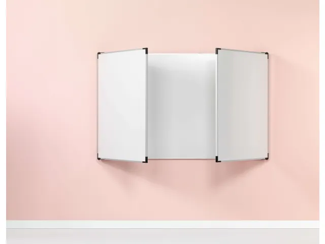 Projectiebord Vijfvlaks 120x192cm 16:10 mat wit Extraflat touch finger