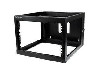 6U 22Inch Diep Scharnierend Open Frame Serverrack Wandmontage - 1