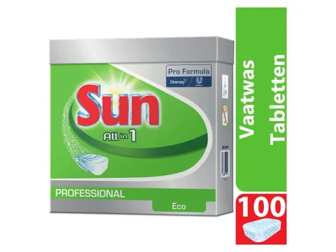 Sun Pro Formula All-in-1 Eco Vaatwastabletten 5x100st