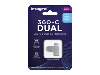 USB stick 3.0 Integral USB-360-C Dual USB-A 32GB - 3
