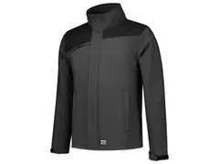 Tricorp Bicolor 402021 softshell, grijs/zwart, maat L, per stuk