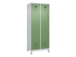 locker,HxBxD 1950x800x500mm,2vak,vak B 400mm,cil.-slot,voeten - 3