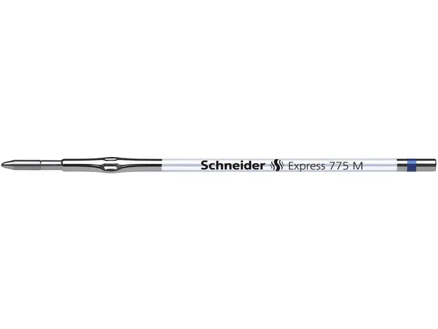 Recharge stylo bille Schneider Express 775 M bleu