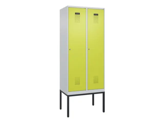 locker voor scheiding van kleding,HxBxD 2120x800x500mm,2vak
