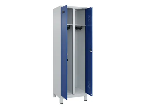 locker voor scheiding van kleding,HxBxD 1950x600x500mm,2vak
