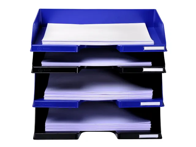 Brievenbak COMBO hor izontaal do-blauw