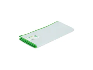 Glasdoek Microvezel Blauw 40x40cm pak 10 stuks - 1