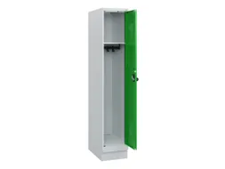 schoollocker,HxBxD 1630x300x500mm,1vak,vak B 300mm,draaigrendel,sokkel