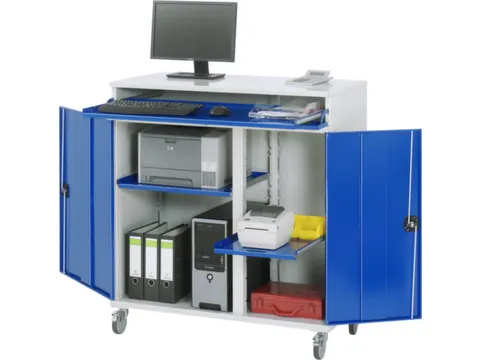 Computerkast 1185x 1100x 520mm Verrijdbaar