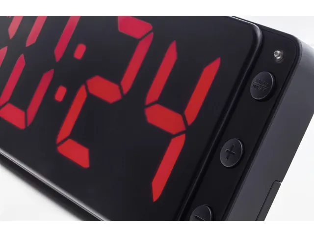 Horloge de table/murale NeXtime Digital Clock Red de 27,2 x 10,8 cm