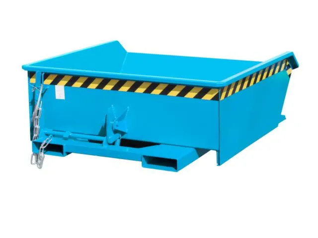 mini-kiepbak,HxLxB 450x1385x1280mm,0,46m³,draagverm. 1000kg,RAL 5012