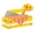 Memoblok 3M Post-it 654-COL 76x76mm kleur assorti voordeelpak