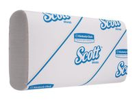 Scott Slimfold Papieren Handdoeken, Interfold, 1 laag, 19 cm, wit
