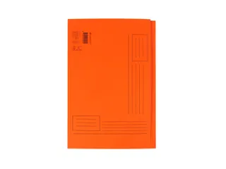 Vouwmap Quantore Folio ongelijke zijde 250gr oranje - 4