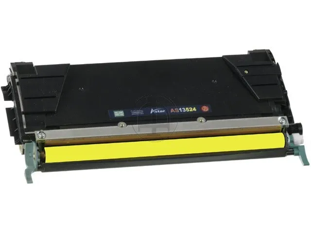 AS13524 Astar Lexmark C5240YH Optra C Toner geel rebuilt 5000pag chip