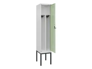 locker voor scheiding van kleding,HxBxD 2120x400x500mm,1vak - 1