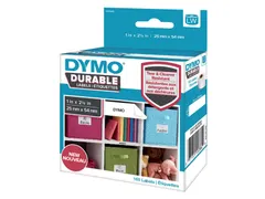 Etiket Dymo LabelWriter industrieel 25x54mm 1 rol á 160 stuks wit