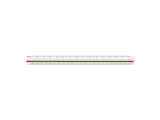 Schaalstok Aristo 30 cm 1:20:25:50:75:100:125