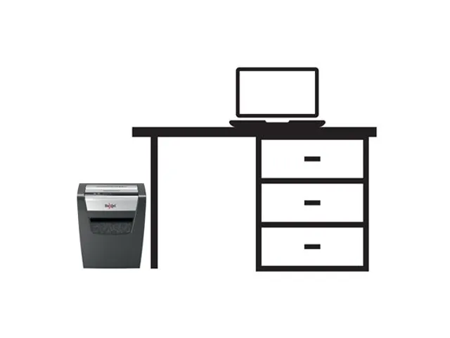 Papiervernietiger Rexel Momentum X312 snippers 5x42mm P-3