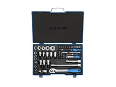 19 V20 U-10 Jeu de clés à douilles 1/4 +1/2 50pièces 4-30mm