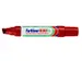 Viltstift Artline 100 schuin 7.5-12mm rood
