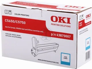 Drum Eenheid Oki 43870007 C5650 Cyaan - 1