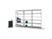 rayonnage modulaire,rayonnage départ,HxlxP 2500x1360x435mm