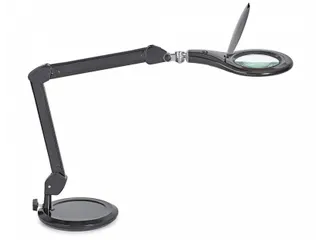 Loeplamp LED MAULmakro Met Voet Zwart - 1