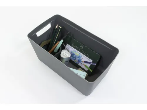 Opbergbox Kangaro 8 liter PP antraciet