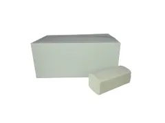 Handdoek 21x25cm Z-Vouw Wit 2-laags 3200 Stuks
