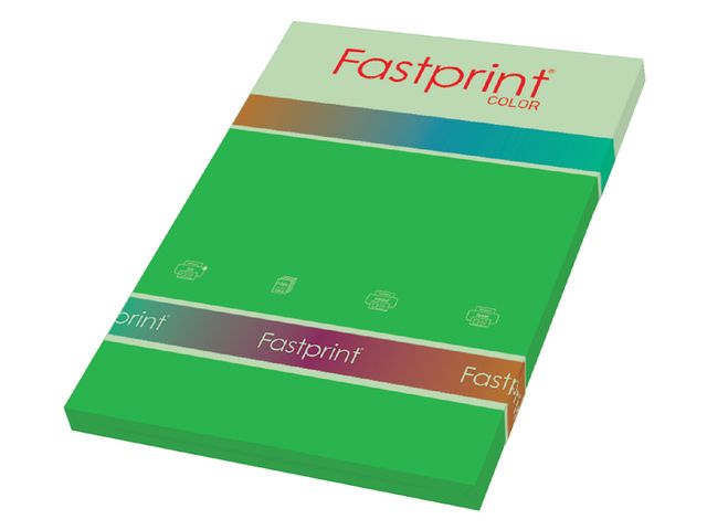Kopieerpapier Fastprint A4 120 Gram Grasgroen 100vel | GekleurdPapierShop.nl