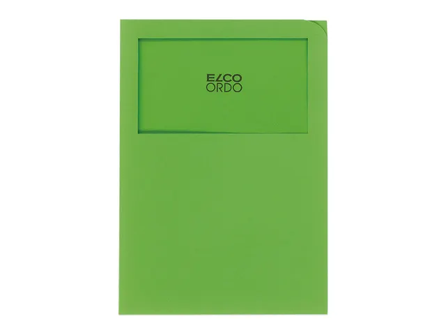 #*Map Elco Ordo Classico venstA4 120gr 320x245mm diepgroen 100st verp.