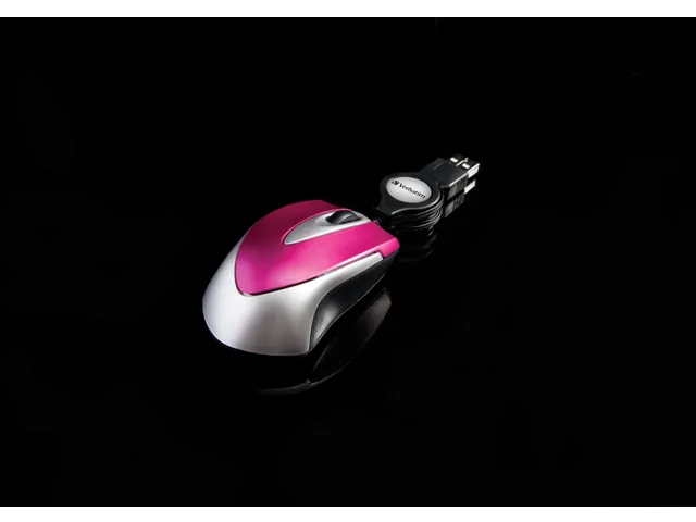 Verbatim Go Mini muis USB Type-A Optisch 1000 DPI Roze