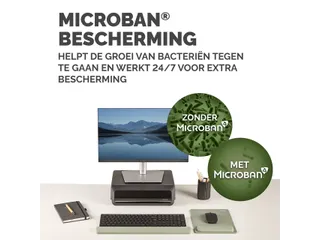 Polssteun Fellowes Breyta saliegroen 6x47cm - 12