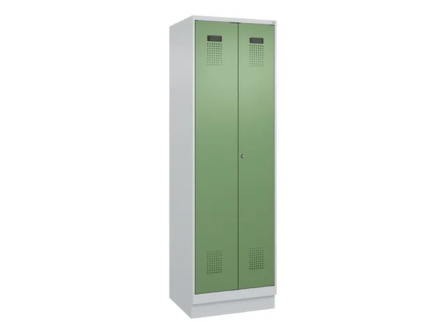 locker voor scheiding van kleding,HxBxD 1950x600x500mm,2vak