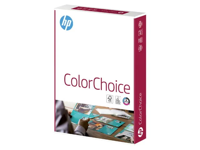 Kleurenlaserpapier HP Color Choice A4 120 Gram wit 250vel Voordeelbund