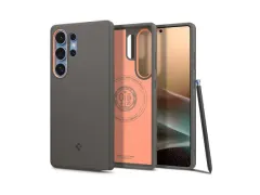 Nano Pop MagFit Samsung Galaxy S25 Ultra Hoesje Back Cover Grijs
