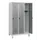 schoollocker,HxBxD 1630x900x500mm,3vak,vak B 300mm,draaigrendel,voeten