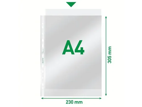 Showtas Leitz 47700002 Standaard A4 Pp 0.08mm 11-Gaats