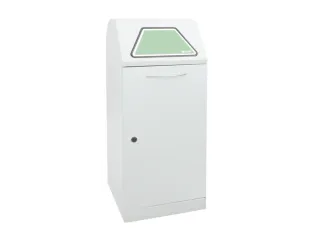 afvalverzamelaar,niet-brandbaar,1x120l,HxBxD 1100x450x450mm - 1