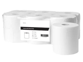 Poetsrol Midi Cellulose 2-laags Wit FSC - 1