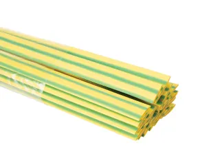 Thermische Krimpkous 9.5mm - Groen/Geel - 25 ST. - 2